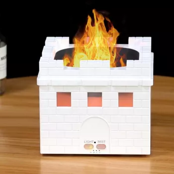 Beacon Tower Diffuser: Humidifier + Flame-Glow Lamp