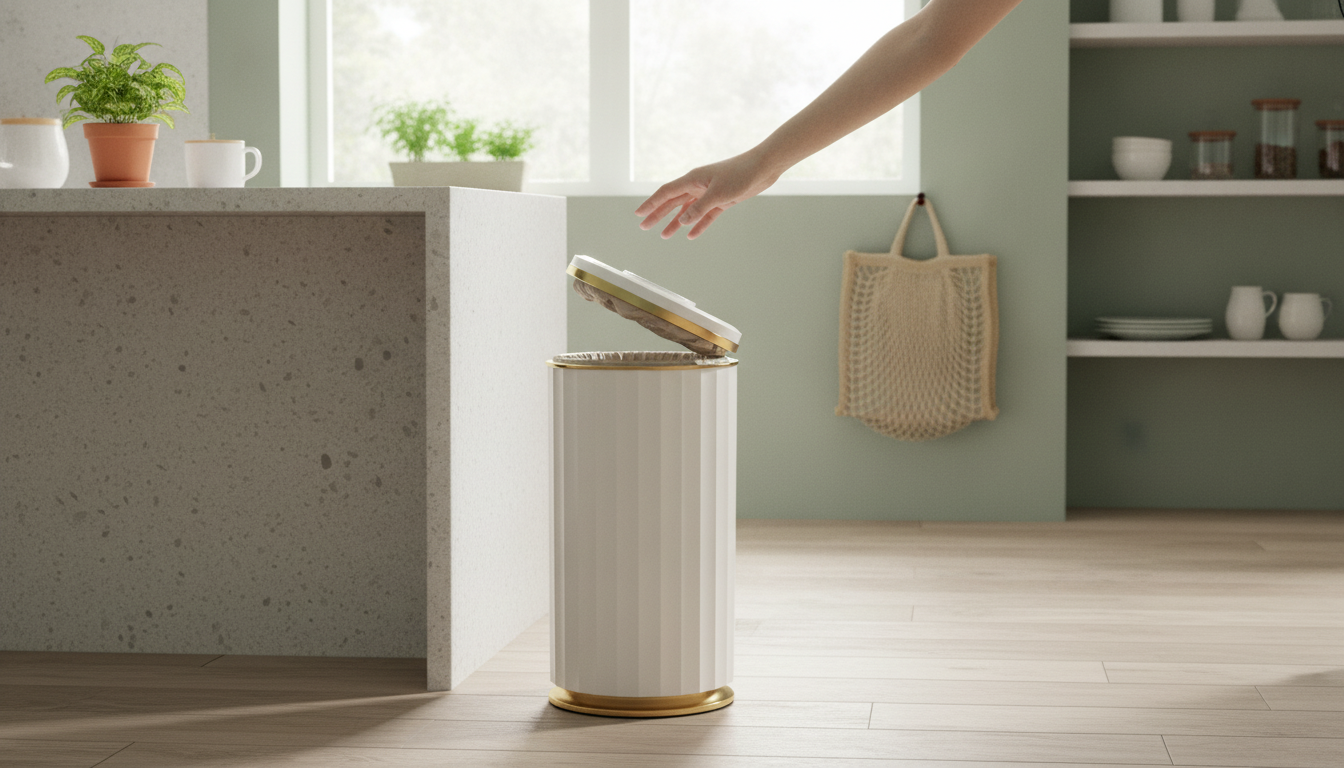 Smart Touchless Trash Can: Eco-Friendly Sensor Bin