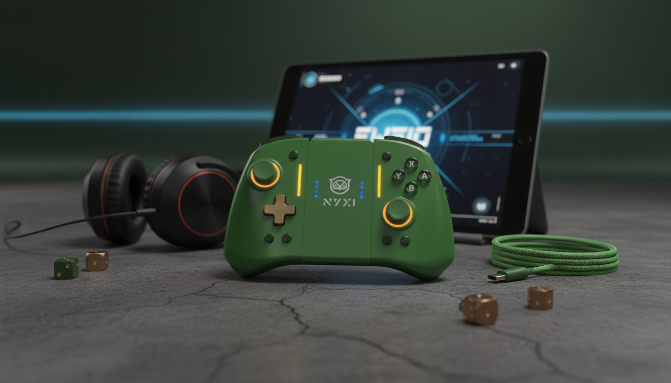 Hall-Effect Wireless RGB Controller for Switch & PC