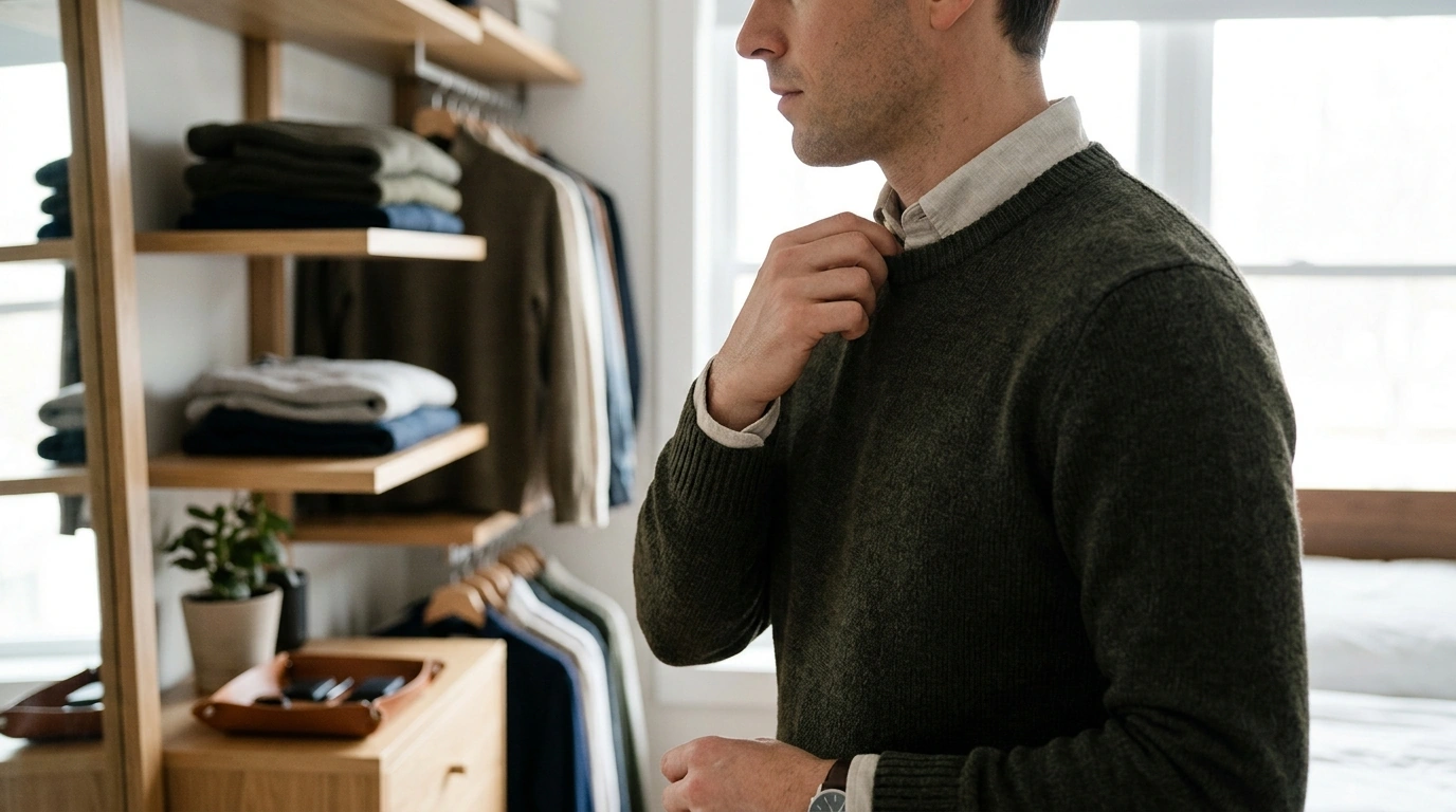 Men’s Crew Neck Sweater Styling: Casual to Smart Looks